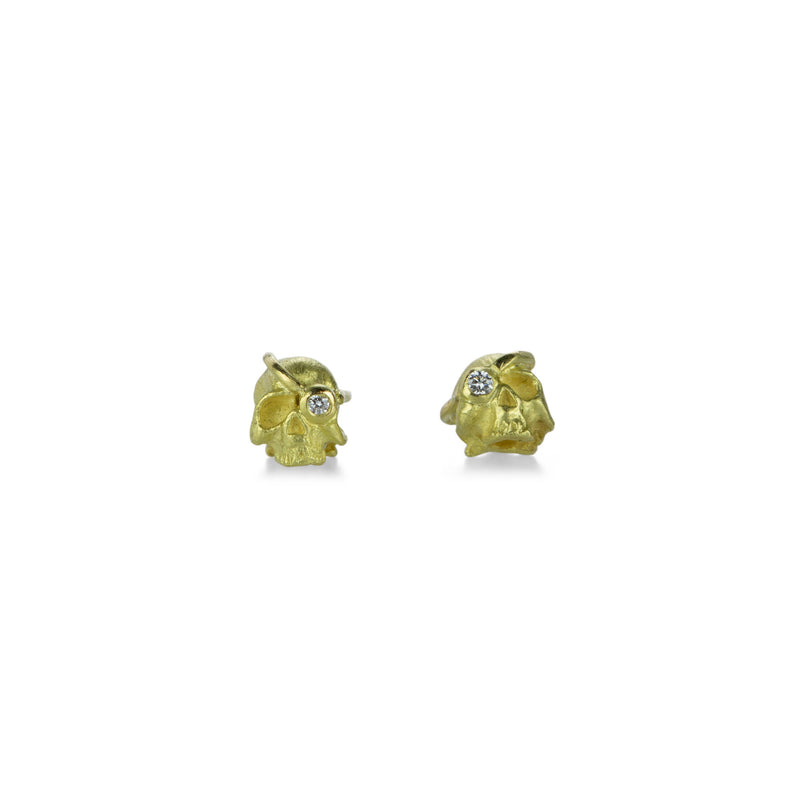 Lene Vibe Pirate Skull Studs | Quadrum Gallery