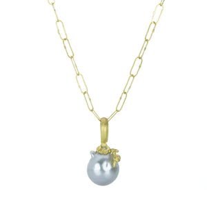 Lene Vibe 18k Floral South Sea Pearl Pendant (Pendant Only) | Quadrum Gallery