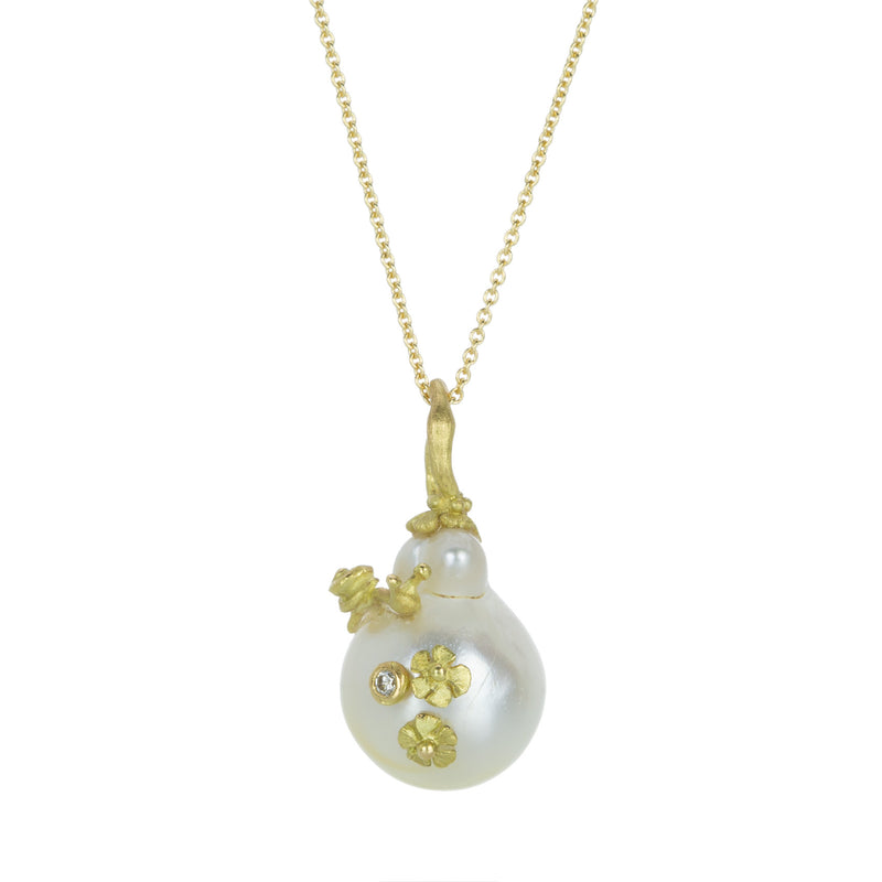 Lene Vibe Floral South Sea Pearl Pendant (Pendant Only) | Quadrum Gallery