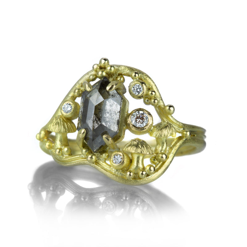 Lene Vibe Diamond Mushroom Ring | Quadrum Gallery