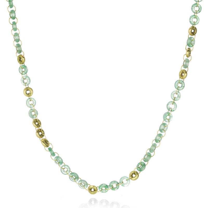 Mallary Marks Green Agate Spice Necklace | Quadrum Gallery
