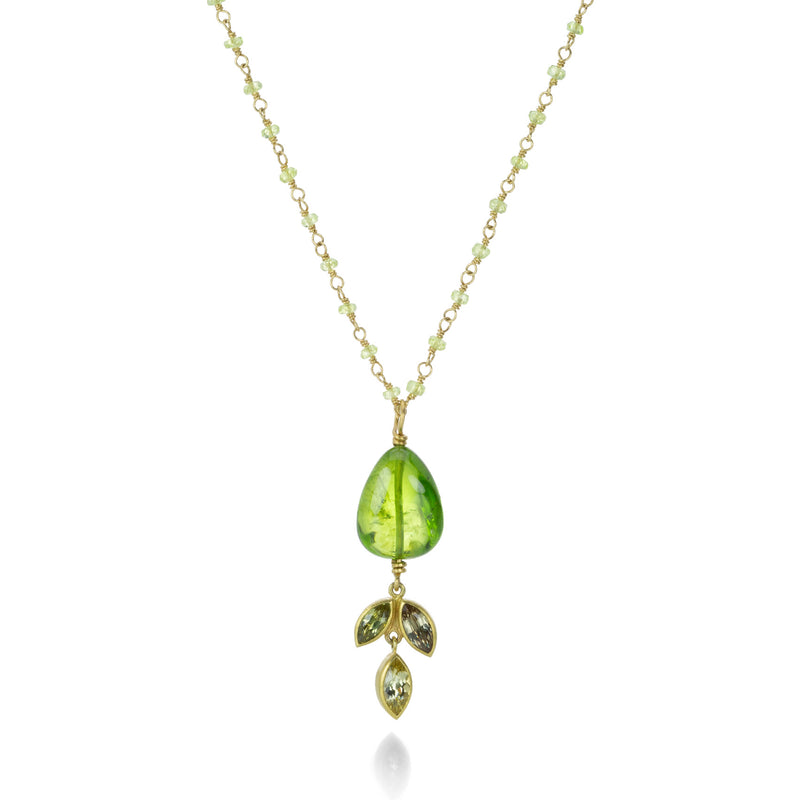 Mallary Marks Peridot and Willow Pendant Necklace | Quadrum Gallery