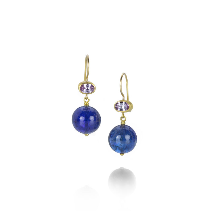 Mallary Marks Lavender Sapphire and Tanzanite Earrings | Quadrum Gallery