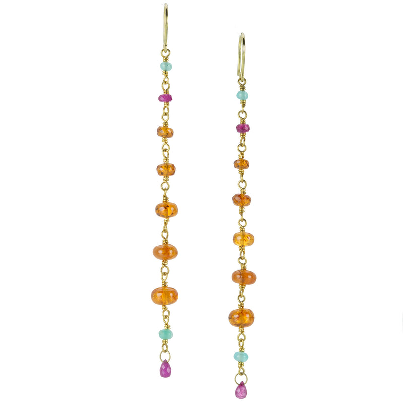 Mallary Marks Multicolored Spun Sugar Earrings | Quadrum Gallery