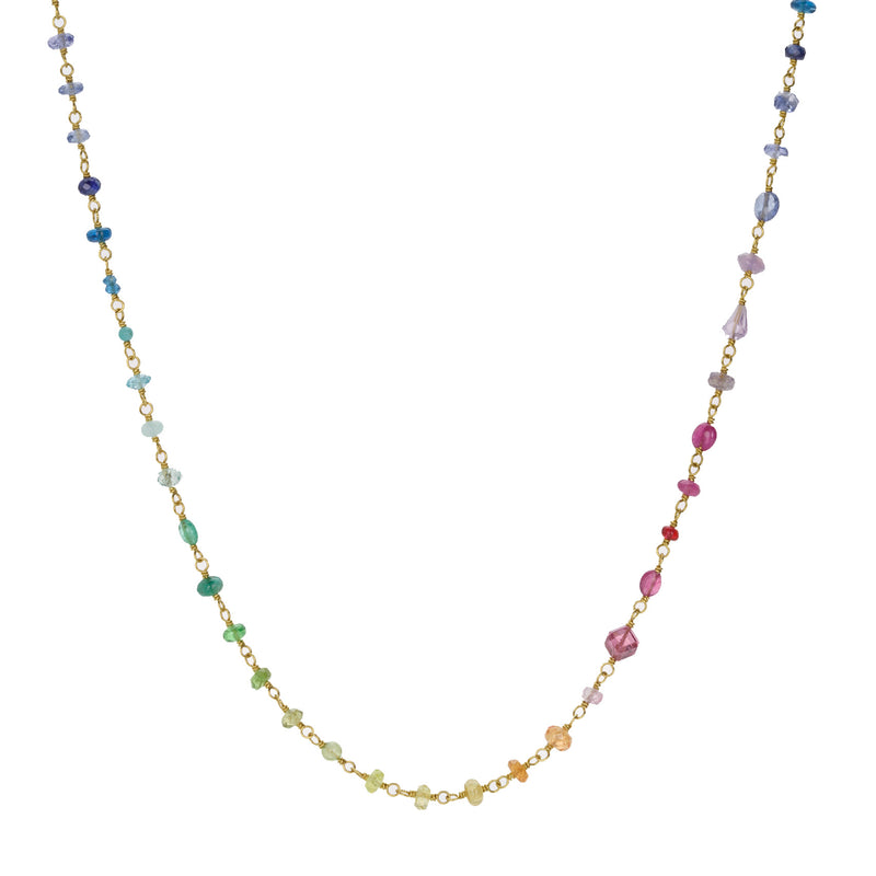 Mallary Marks Rainbow Spun Sugar Necklace | Quadrum Gallery