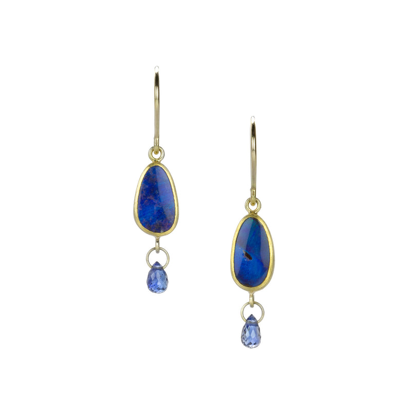Mallary Marks Opal and Sapphire Apple & Eve Earrings | Quadrum Gallery