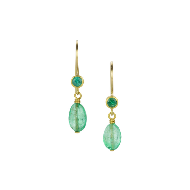 Mallary Marks Emerald Apple & Eve Earrings | Quadrum Gallery