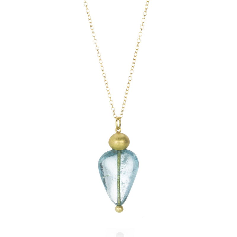 Mallary Marks Aquamarine Buoy Necklace | Quadrum Gallery