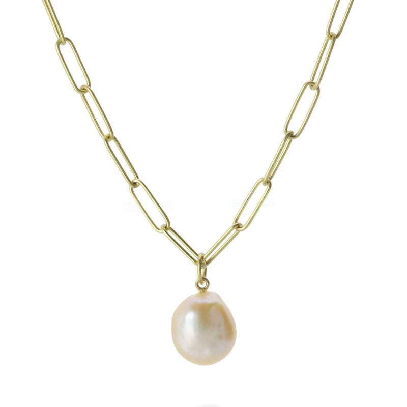 Maria Beaulieu Apricot Freshwater Pearl (Pendant Only) | Quadrum Gallery