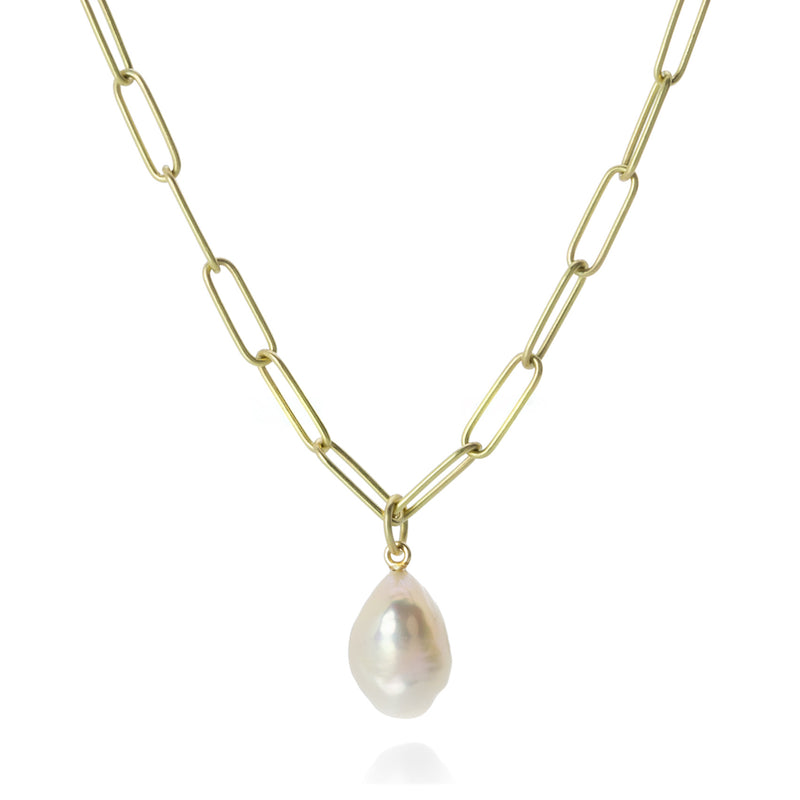 Maria Beaulieu Metallic Pink White Freshwater Pearl (Pendant Only | Quadrum Gallery