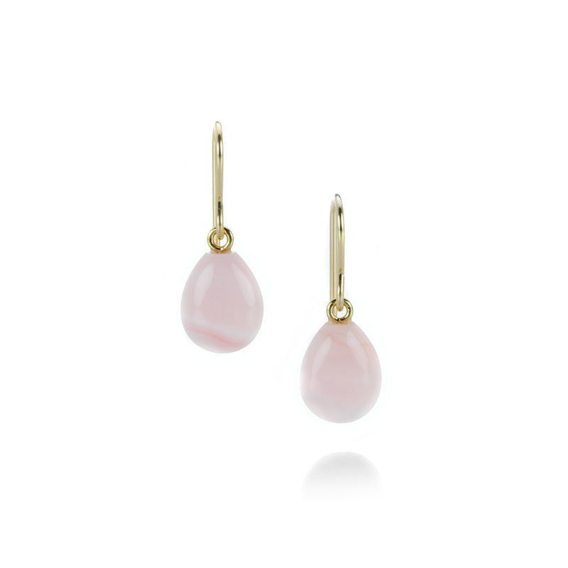 Maria Beaulieu Pink Opal Teardrop Earrings | Quadrum Gallery