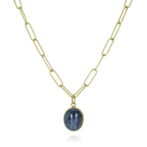Maria Beaulieu Blue Star Sapphire Cabochon Pendant (Pendant Only) | Quadrum Gallery