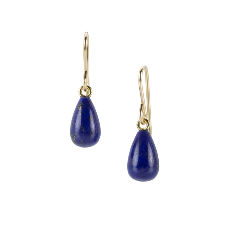 Maria Beaulieu Small Teardrop Lapis Earrings | Quadrum Gallery