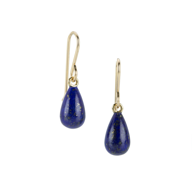 Maria Beaulieu 18k Lapis Teardrop Earrings | Quadrum Gallery