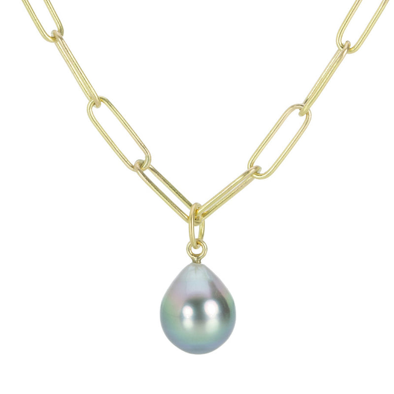 Maria Beaulieu Light Gray Tahitian Pearl Pendant (Pendant Only) | Quadrum Gallery