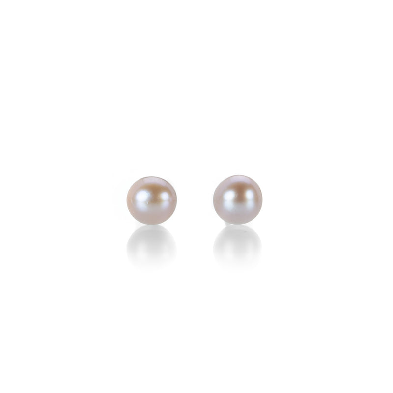 Maria Beaulieu 5mm Soft Pink Pearl Studs | Quadrum Gallery