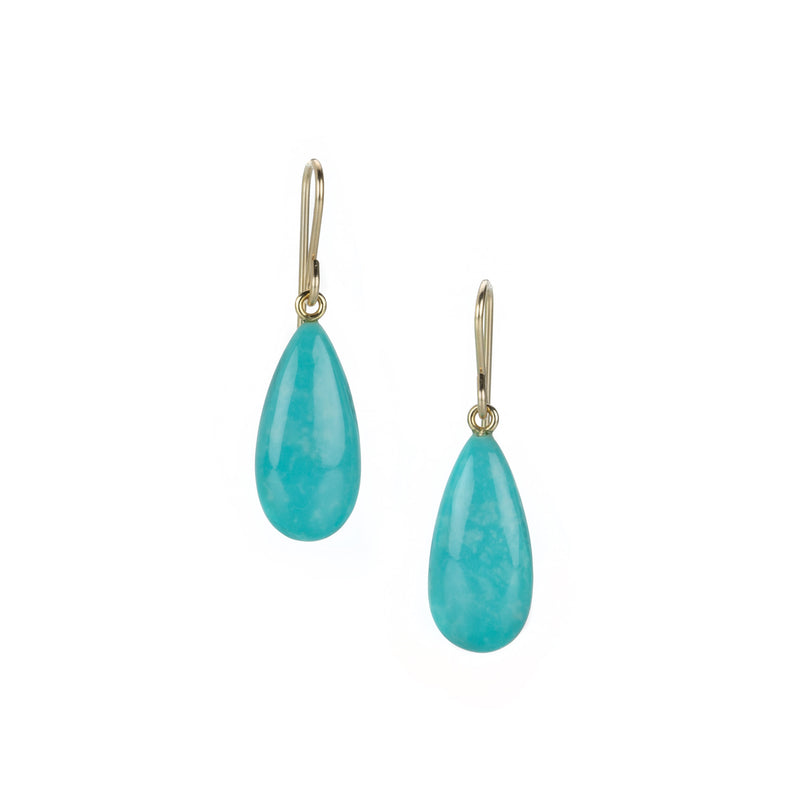 Maria Beaulieu American Turquoise Drop Earrings | Quadrum Gallery