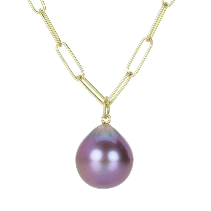 Maria Beaulieu Purple Freshwater Pearl Pendant (Pendant Only) | Quadrum Gallery