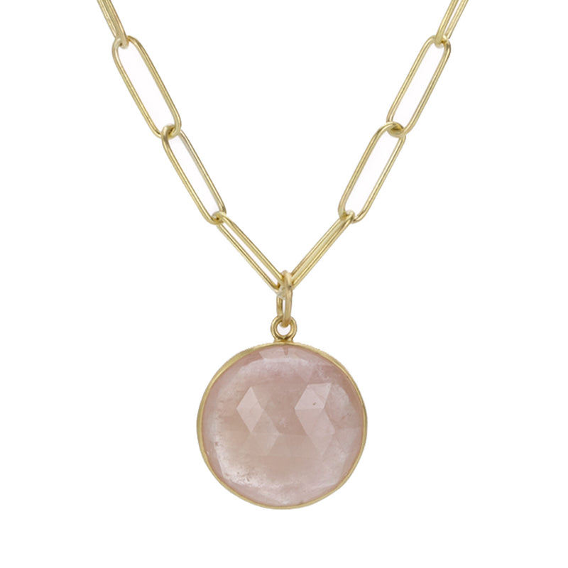 Maria Beaulieu Round Pink Star Sapphire Pendant (Pendant Only) | Quadrum Gallery
