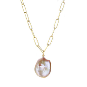 Maria Beaulieu Pink Baroque Freshwater Pearl (Pendant Only) | Quadrum Gallery