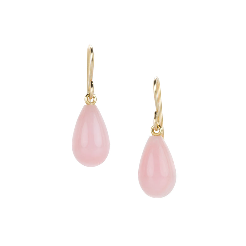 Maria Beaulieu Teardrop Pink Opal Earrings | Quadrum Gallery