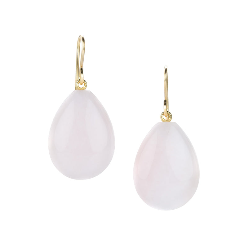 Maria Beaulieu Pale Pink Opal Teardrop Drop Earrings | Quadrum Gallery