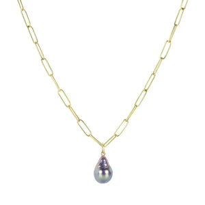 Maria Beaulieu 18k Purple Freshwater Pearl Pendant (Pendant Only) | Quadrum Gallery