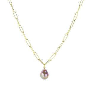 Maria Beaulieu Metallic Pink Pearl Pendant (Pendant Only) | Quadrum Gallery
