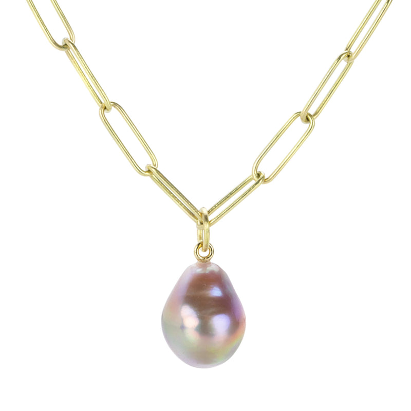 Maria Beaulieu Metallic Pink Pearl Pendant (Pendant Only) | Quadrum Gallery