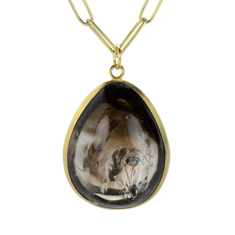 Maria Beaulieu Smoky Quartz Enhydro Pendant (Pendant Only) | Quadrum Gallery