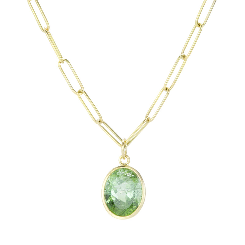 Maria Beaulieu Grass Green Tourmaline Pendant (Pendant Only) | Quadrum Gallery