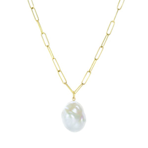 Maria Beaulieu Baroque Freshwater Pearl Pendant (Pendant Only) | Quadrum Gallery