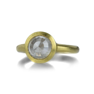 Maria Beaulieu Rose Cut Lunar Diamond Ring | Quadrum Gallery