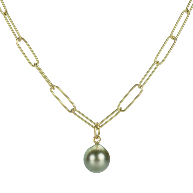 Maria Beaulieu Pistachio Tahitian Pearl Pendant (Pendant Only) | Quadrum Gallery