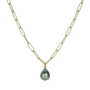 Maria Beaulieu Gray Green Tahitian Pearl Pendant (Pendant Only) | Quadrum Gallery