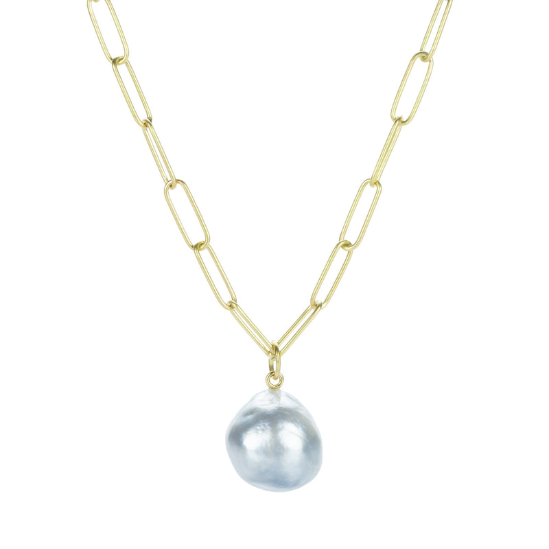 Maria Beaulieu Soft Gray South Sea Pearl Pendant (Pendant Only) | Quadrum Gallery