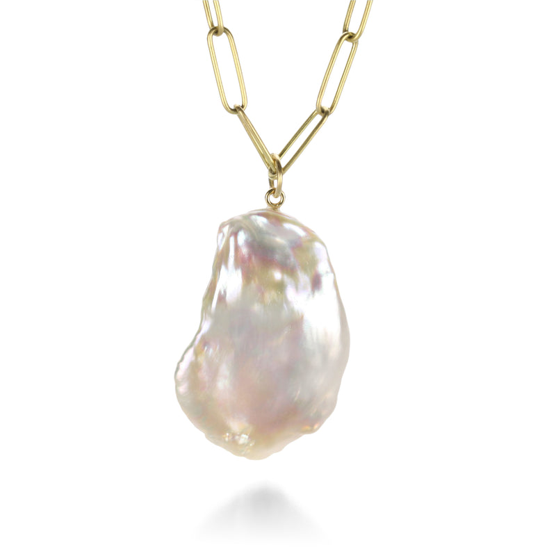 Maria Beaulieu Wisp White Freshwater Pearl Pendant (Pendant Only) | Quadrum Gallery