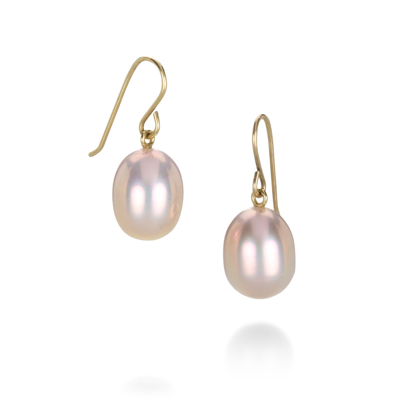Maria Beaulieu Pink Freshwater Pearl Earrings | Quadrum Gallery