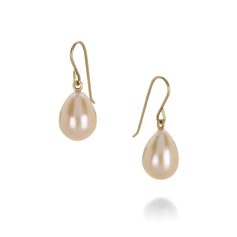 Maria Beaulieu Cream Pearl Drop Earrings | Quadrum Gallery