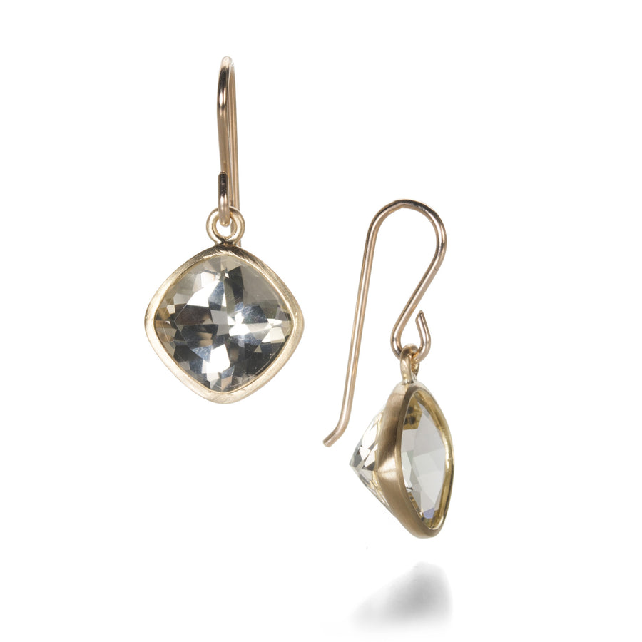 Maria Beaulieu Champagne Quartz Earrings | Quadrum Gallery