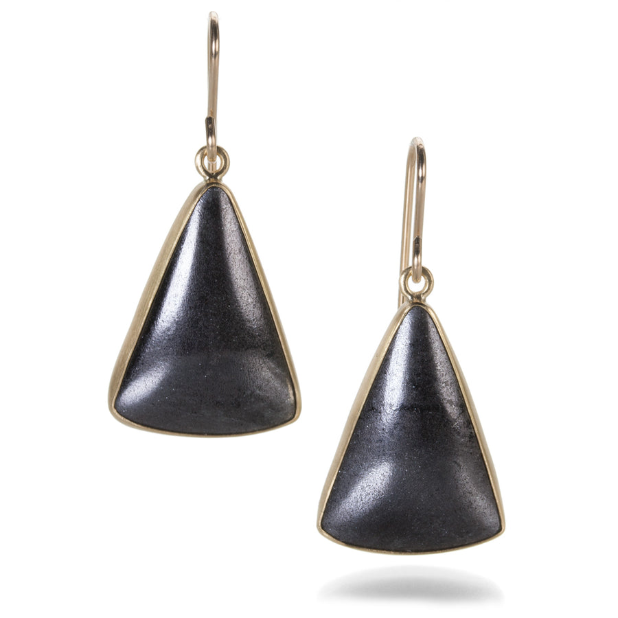 Maria Beaulieu Specular Hematite Earrings | Quadrum Gallery