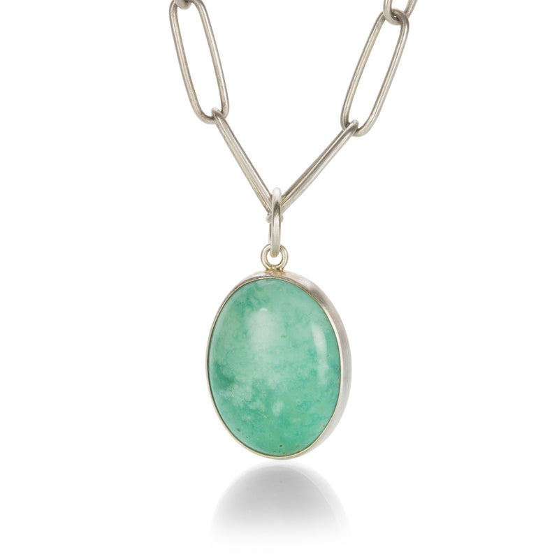 Maria Beaulieu Green Chinese Turquoise Pendant (Pendant Only) | Quadrum Gallery