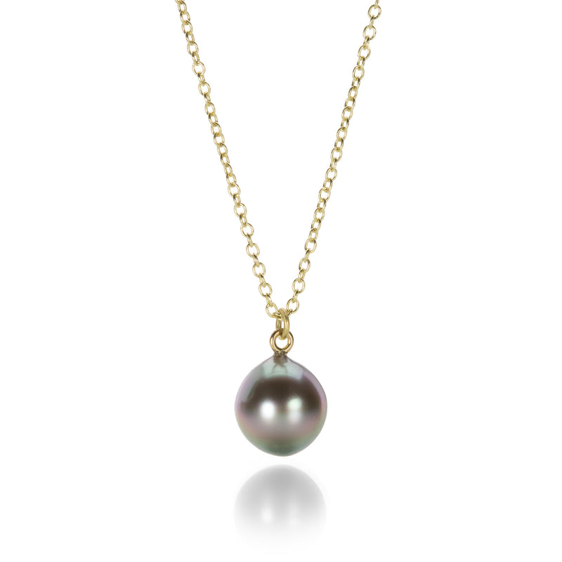 Maria Beaulieu Gray Tahitian Pearl Necklace | Quadrum Gallery