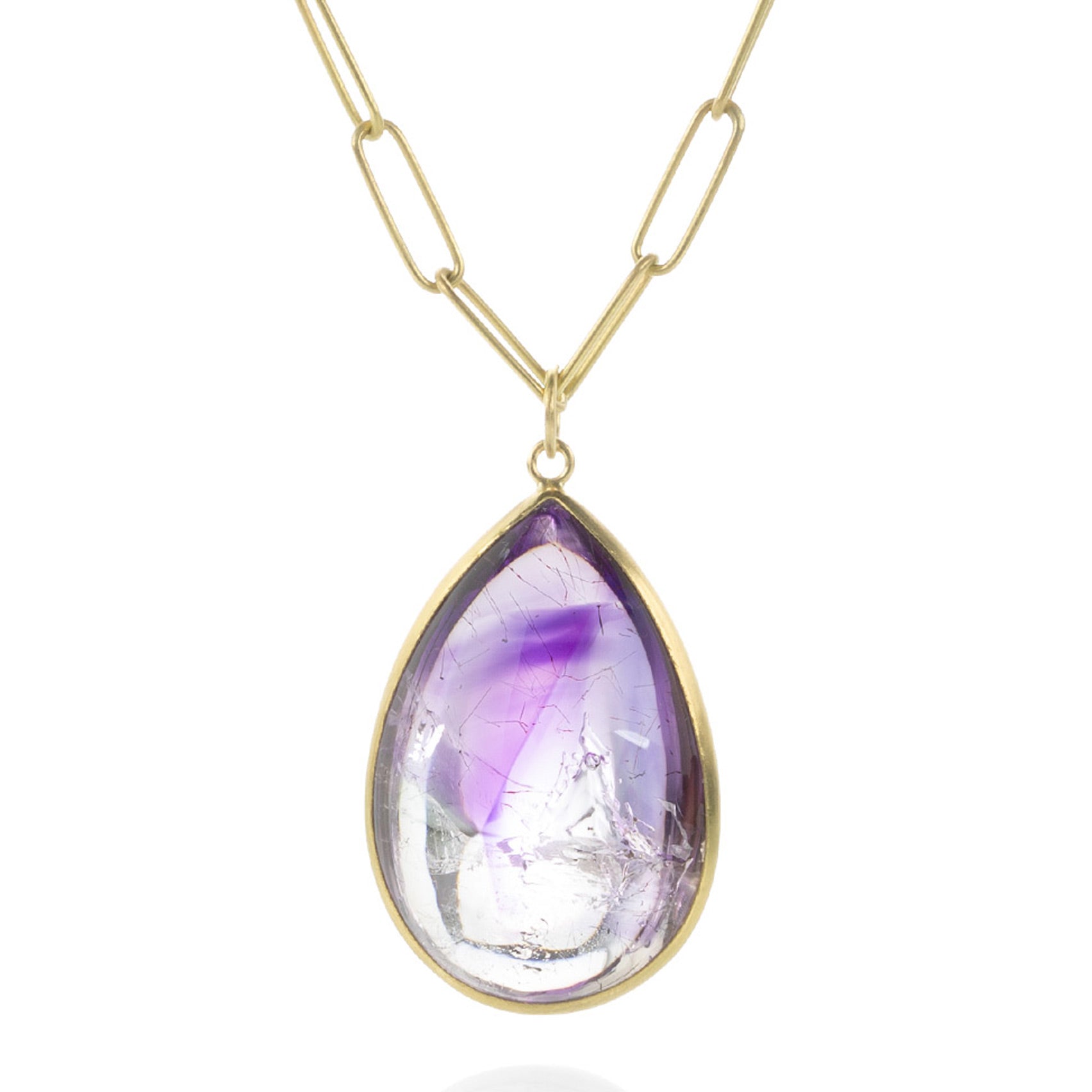 Amethyst Enhydro Phantom Quartz (Pendant Only)1