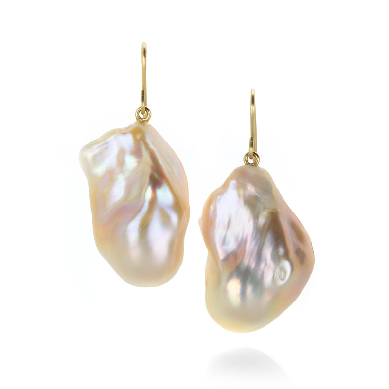 Maria Beaulieu Soft Pink Pearl Earrings | Quadrum Gallery