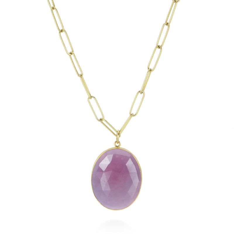 Maria Beaulieu Purple Pink Sapphire Pendant (Pendant Only) | Quadrum Gallery