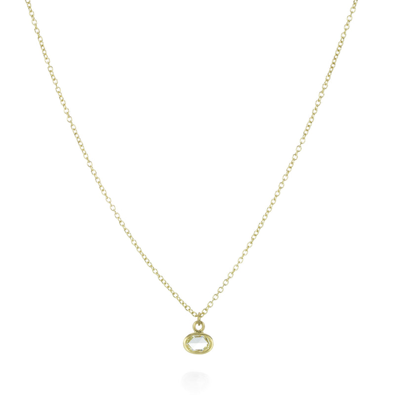 Maria Beaulieu Yellow Rose Cut Diamond Necklace | Quadrum Gallery