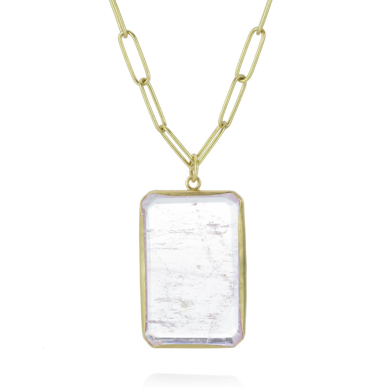 Maria Beaulieu Kunzite Slab Pendant (Pendant Only) | Quadrum Gallery