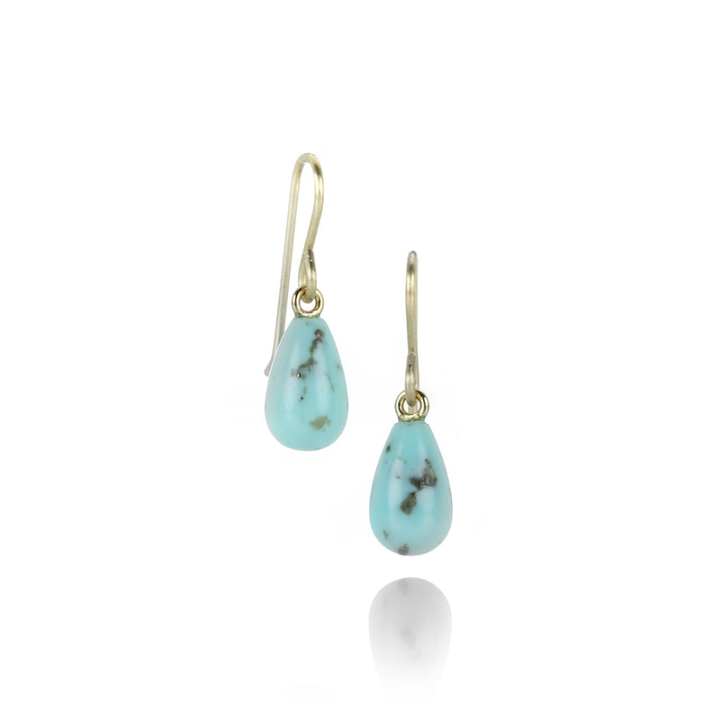 Maria Beaulieu Small Turquoise Drop Earrings | Quadrum Gallery