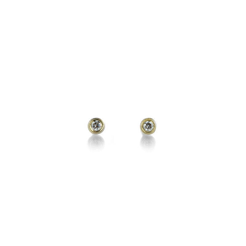 Marian Maurer Teeny Studs with Diamonds | Quadrum Gallery